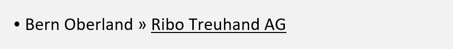 Bern Oberland > Ribo Treuhand AG